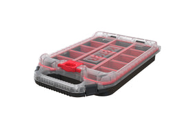 Keter Stack N’ Roll durable resin construction balances weight and strength