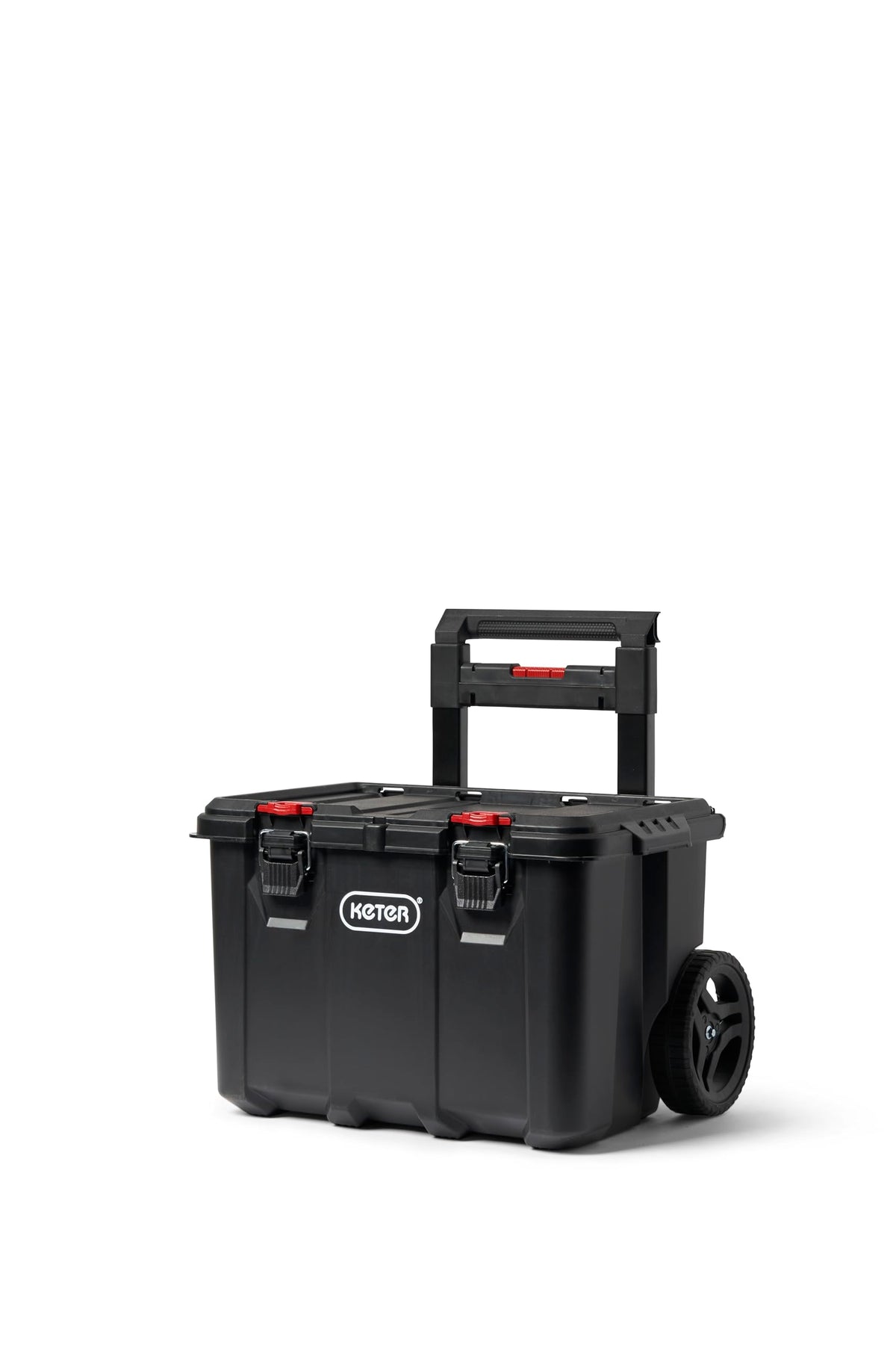 Keter Stack N’ Roll telescopic handle for smooth mobility