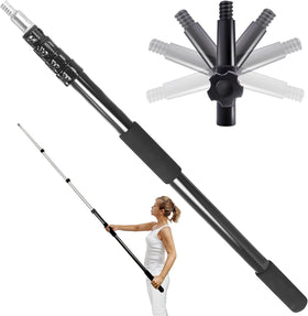 Ketofa telescopic pole extends to reach high ceilings for painting