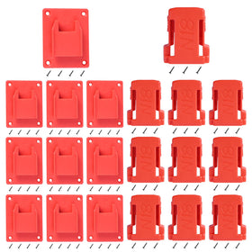 KETTKEL 20pas tool holders for Milwaukee M18 neatly organize tools on a wall