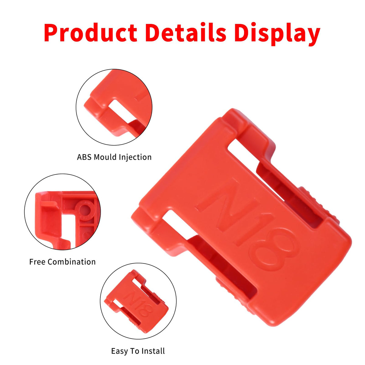 KETTKEL 20pas workshop storage shelf enables quick tool access