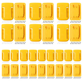 kettkel 30pas tool holders wall-mount rack for dewalt 20v keeping tools within reach
