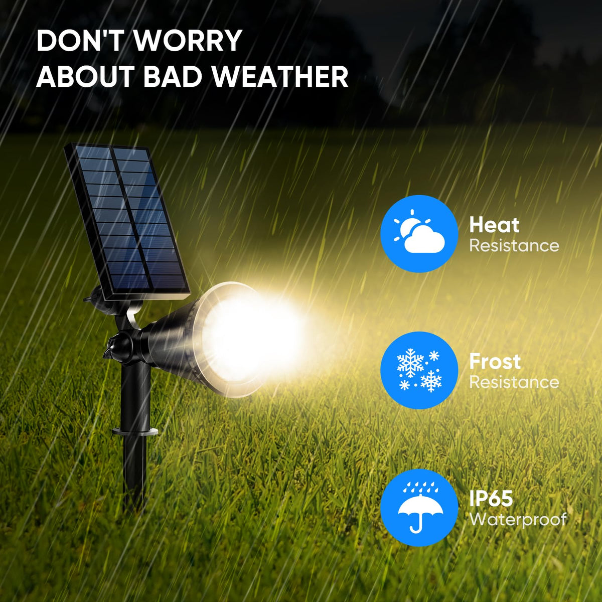 KEV auto on/off dusk-to-dawn feature saves energy and simplifies operation