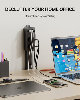 Keway slim stick design keeps cables tidy behind furniture