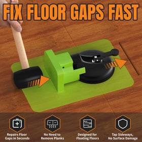 Kewery silicone pad attached on textured floor improves grip and finish protection