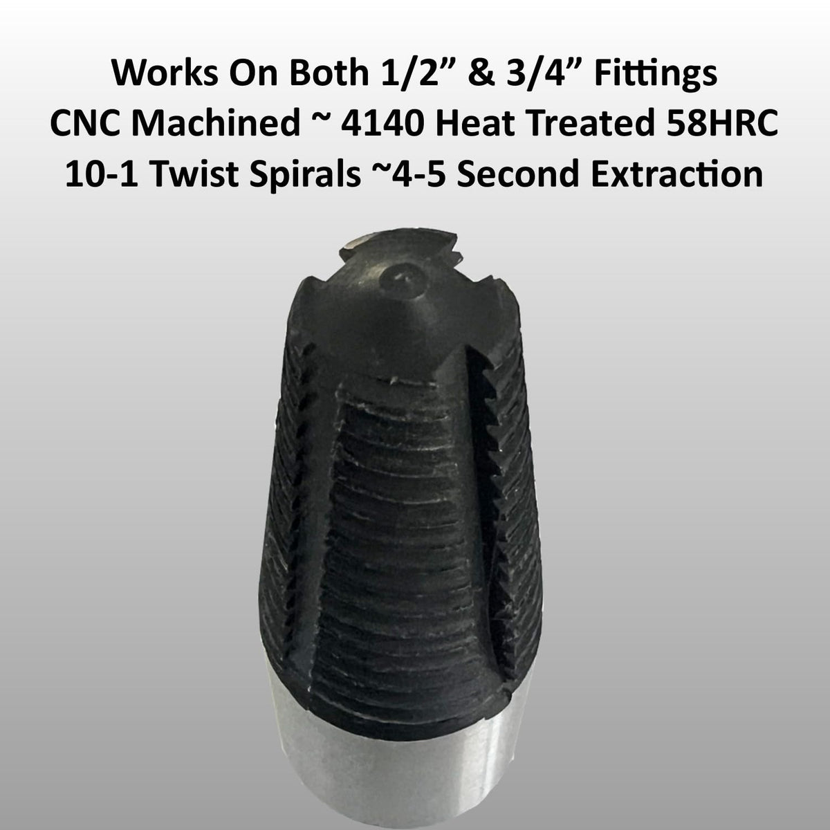 SpeedQueen's 15-inch length reduces wrist strain during extraction
