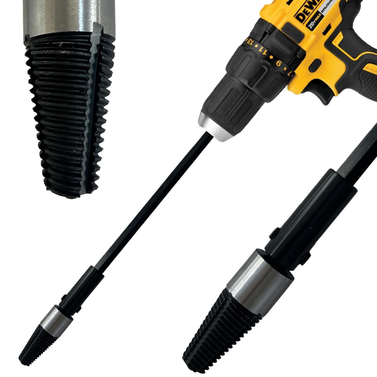 Keyfit Tools SpeedQueen nipple extractor for quick broken riser removal