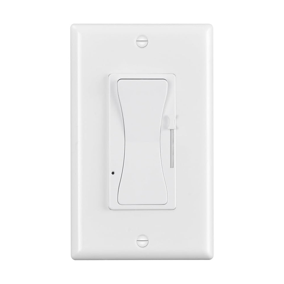 KEYGMA DC dimmer front view for compact, flicker-free LED strip control.