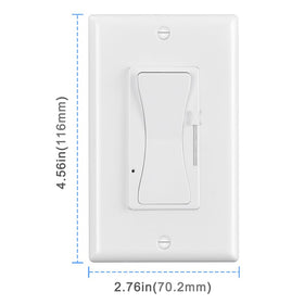 KEYGMA wall plate included for a clean, secure wall install.
