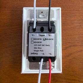 KEYGMA DC dimmer wiring diagram helps correct installation for stable dimming.