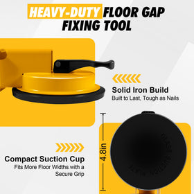 Keymarx Heavy-duty rubber mallet offers balanced hits with comfortable non-slip handle