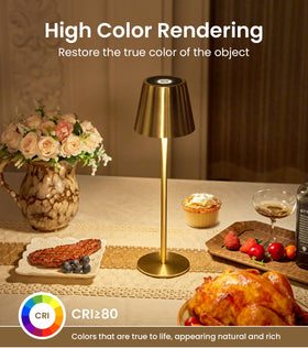 Keysays dimmed light showcases stepless brightness for dinners, readings, and ambient tasks.