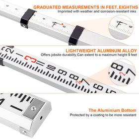 KEZERS aluminum rod with stainless steel bottom for enhanced durability
