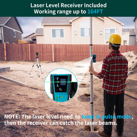 KEZERS laser level with four 360° beams for full room planning