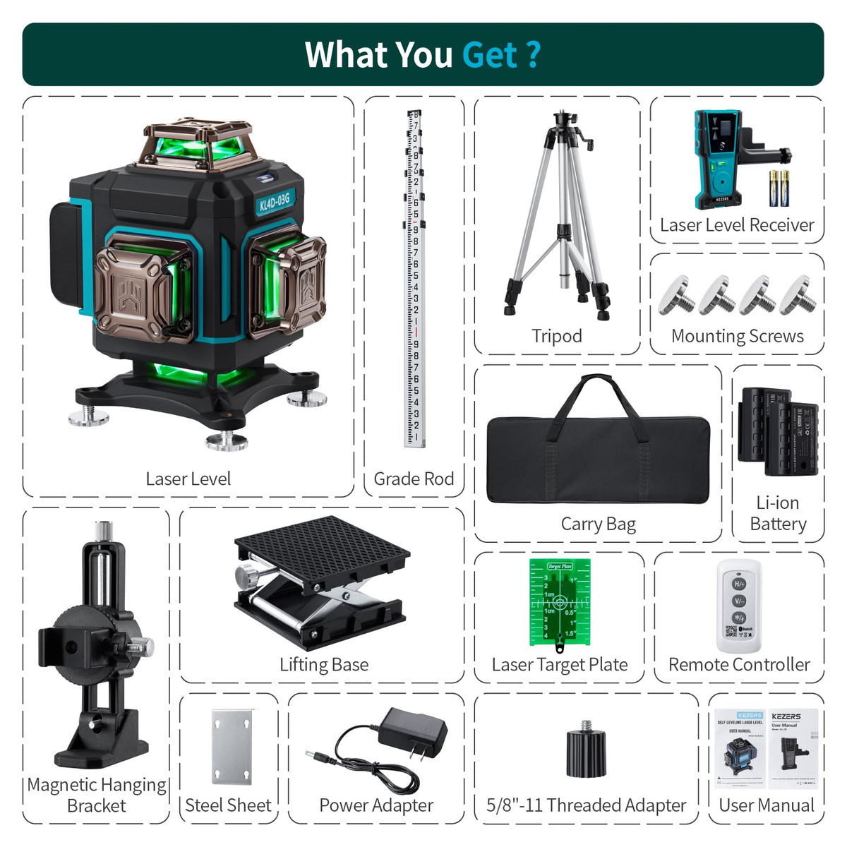 KEZERS portable carry bag keeps your kit organized on site