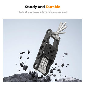 Aluminum alloy construction emphasizes strength and durability