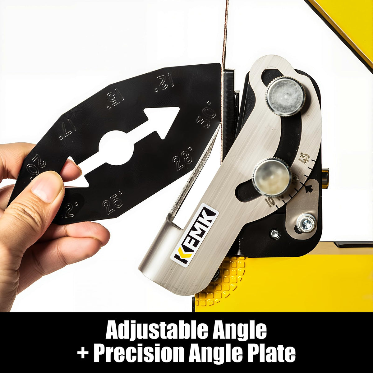 KSAG-5 fits 1x30 sanders like Bucktool, Vevor, and WEN for versatility.