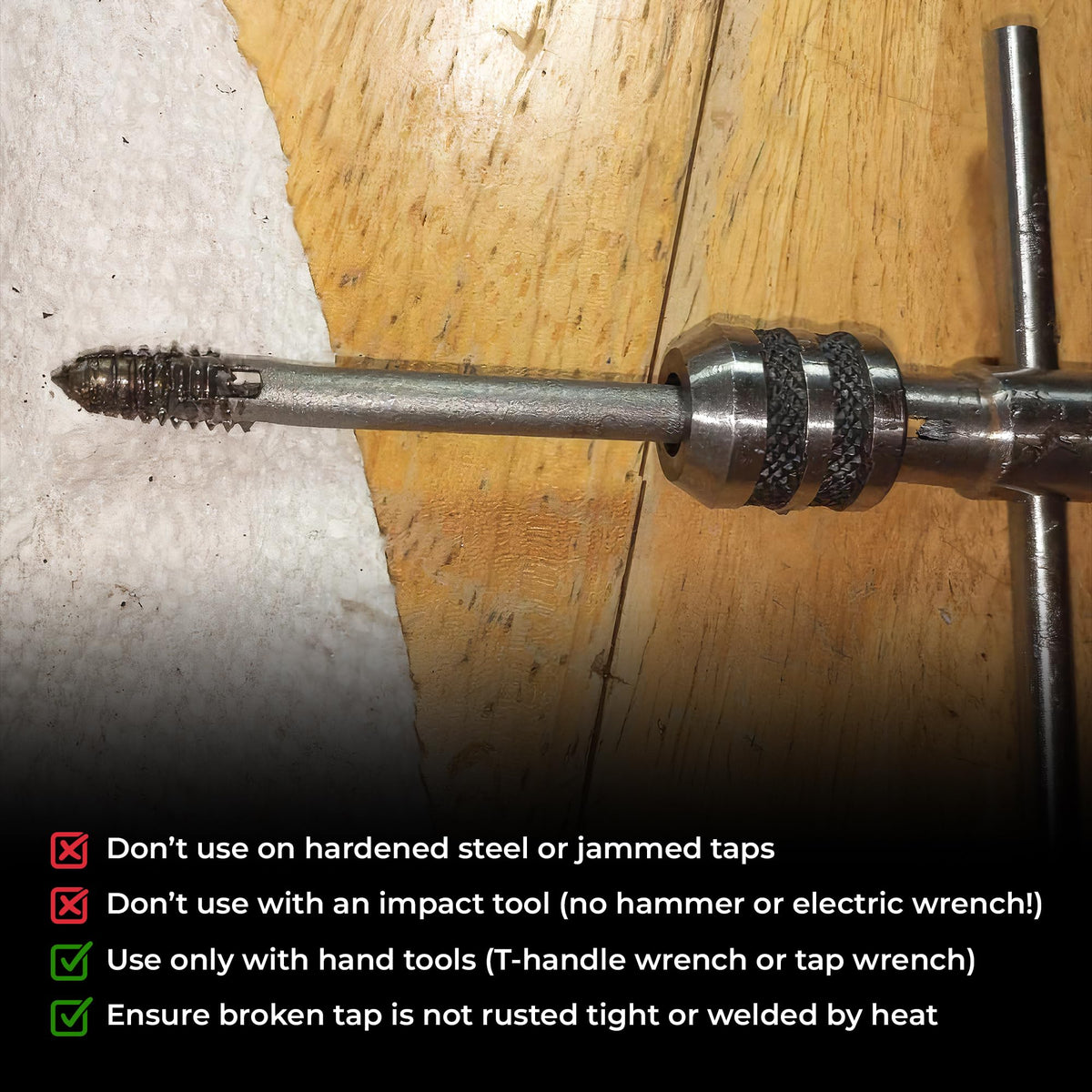 KH866 labeled extractors with storage bag for easy organization