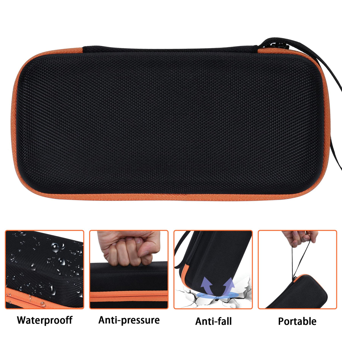 Khanka elastic strap secures your device firmly during transport