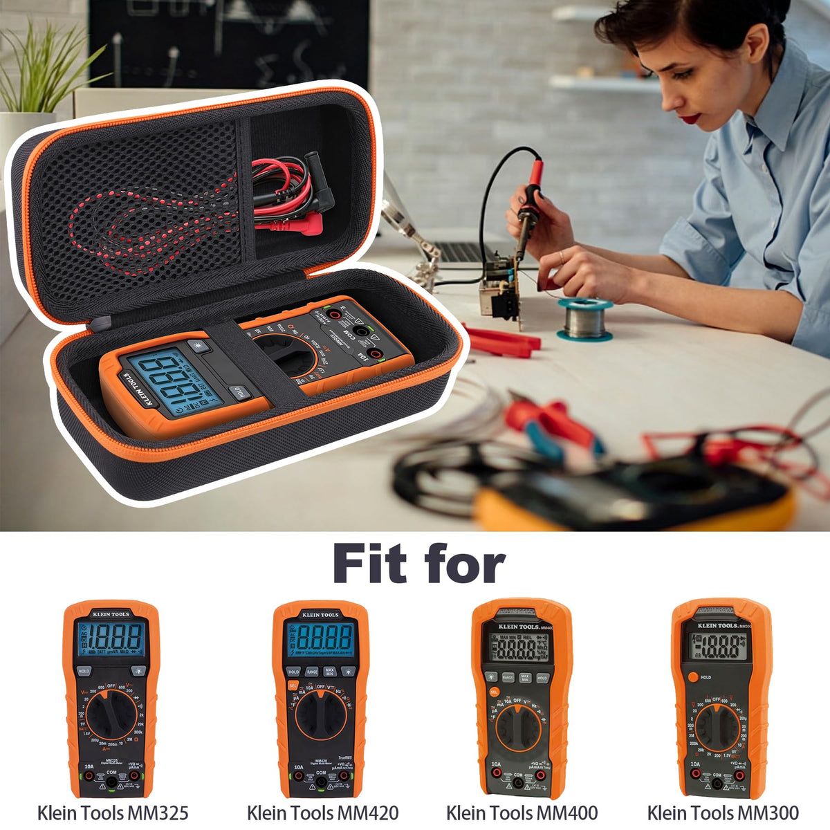 Khanka MM420 interior keeps tools organized with soft lining and secure pockets