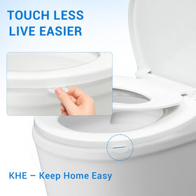 KHE durable PP construction with non-slip bumpers ensures steady seating.