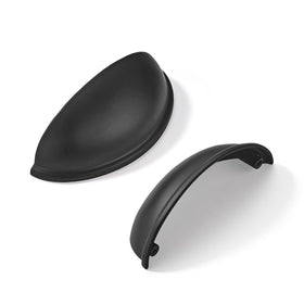 Khtumeware drawer pull matte black with smooth grip for kitchen drawers.