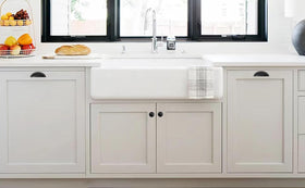 Khtumeware furniture pull matte black for updated drawers and dressers.
