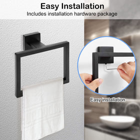 Kiakuoow matte black enamel finish resists wear and fingerprints