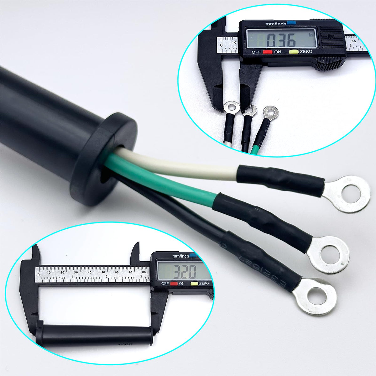 KIAPIEBIO SKILSAW power cord provides rugged 14 AWG insulation for safer operation.