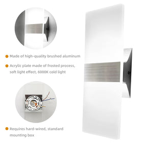 Kicaao aluminum and acrylic construction resists rust and lasts longer.