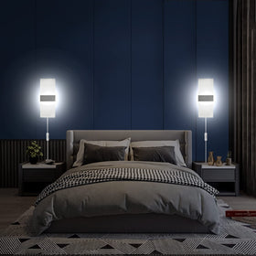 KICAAO wall sconces emitting diffused soft light for cozy ambiance