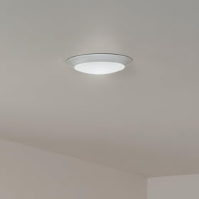 Kichler Horizon ceiling light dimmable for adjustable ambience in living spaces.
