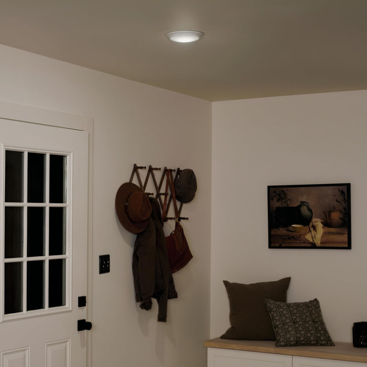 Kichler Horizon ceiling or wall mounting offers flexible placement.