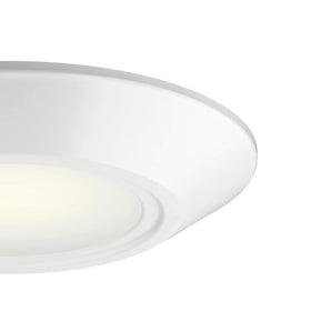 Kichler Horizon downlight seal close-up emphasizes tight air seal for efficiency