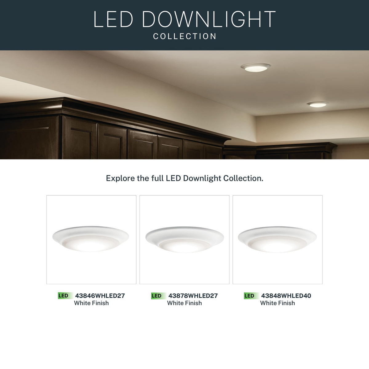 Kichler Horizon energy-efficient LED for long-lasting illumination.