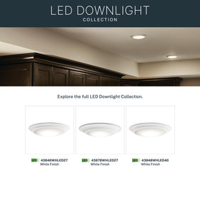 Kichler Horizon energy-efficient LED for long-lasting illumination.