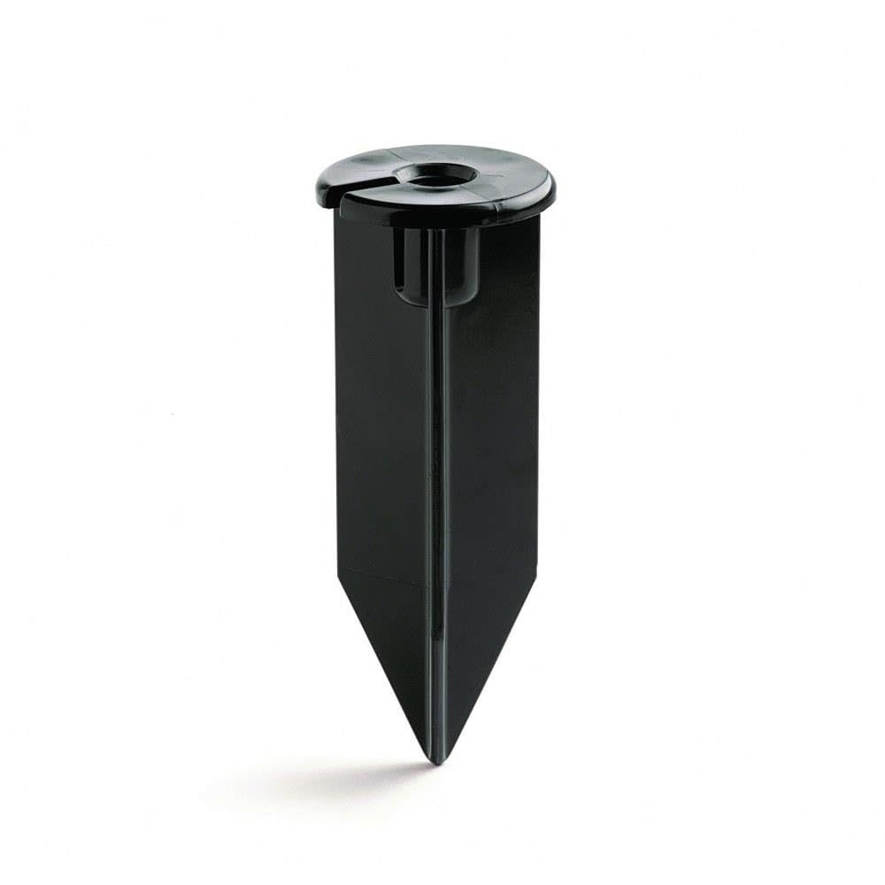 Kichler injection-molded black stake offers lasting ground support.