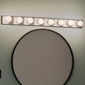 Kichler vanity light installation options for wall or conduit with UL compliance