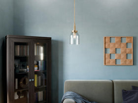 Kichler Madden uses one E26 bulb up to 75W or LED equivalent for flexible brightness