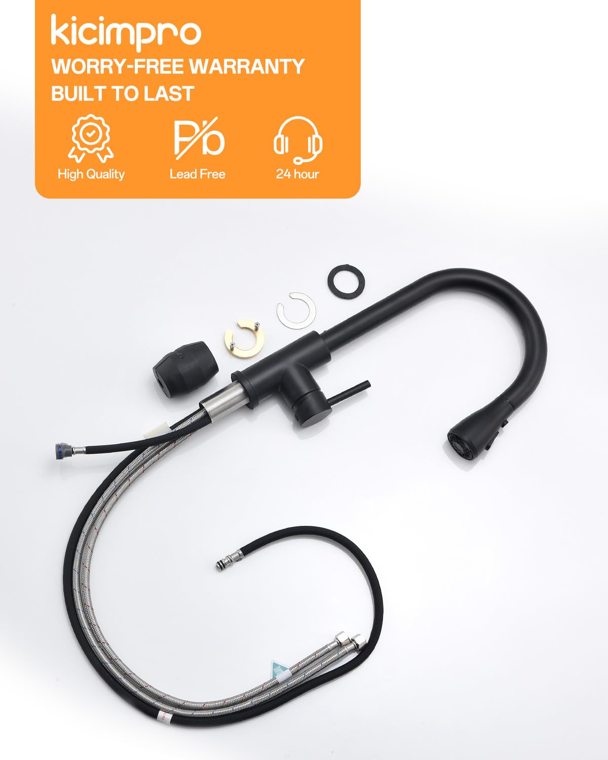 Kicimpro durable daily-use faucet withstands busy kitchen routines