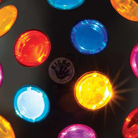Kicko Spinning Disco Ball uses durable materials for long-lasting party fun