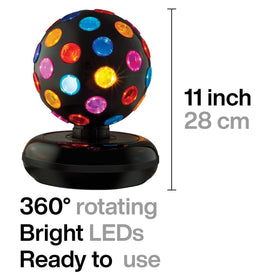 Kicko Spinning Disco Ball delivers neon colors that energize any room