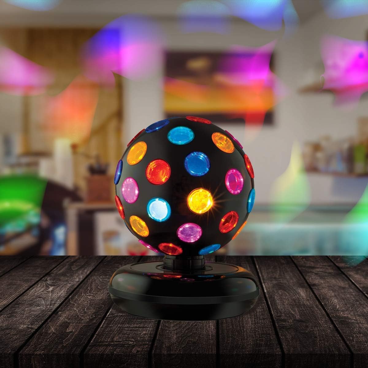 Kicko Spinning Disco Ball ready for parties and events