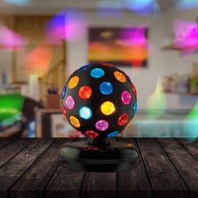 Kicko Spinning Disco Ball ready for parties and events