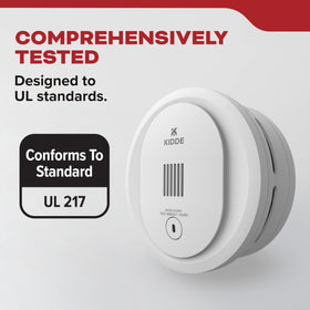 Kidde 10SDR test-hush-button for testing and silencing nuisance alerts