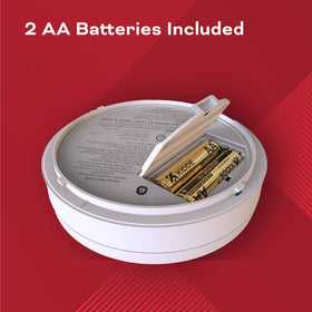 Kidde 2-in-1 detection for smoke and carbon monoxide in one unit.