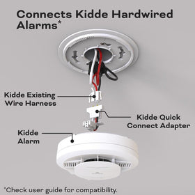 Kidde 20-9003 installation diagram illustrating simple retrofit connections.