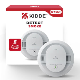 Kidde 20SD10 smoke detector front view with clear warning indicator
