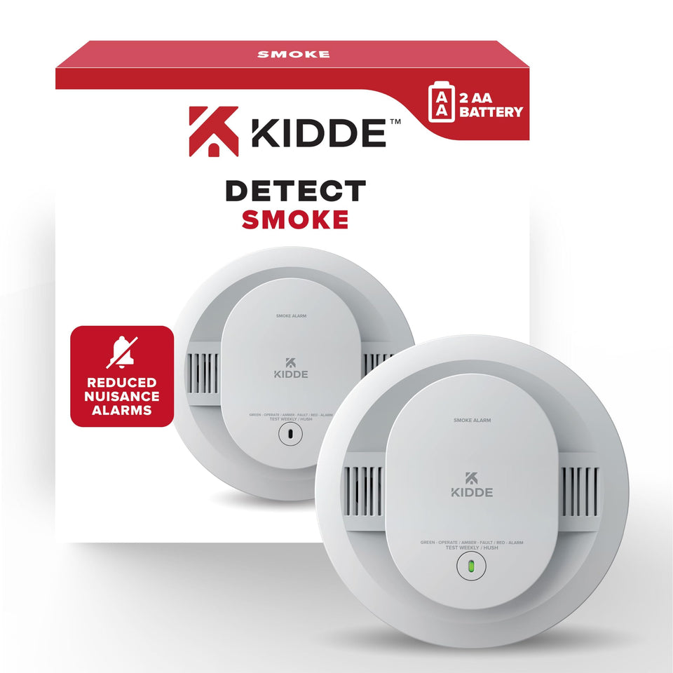 Kidde 20SDR front view with LED status light for quick warnings