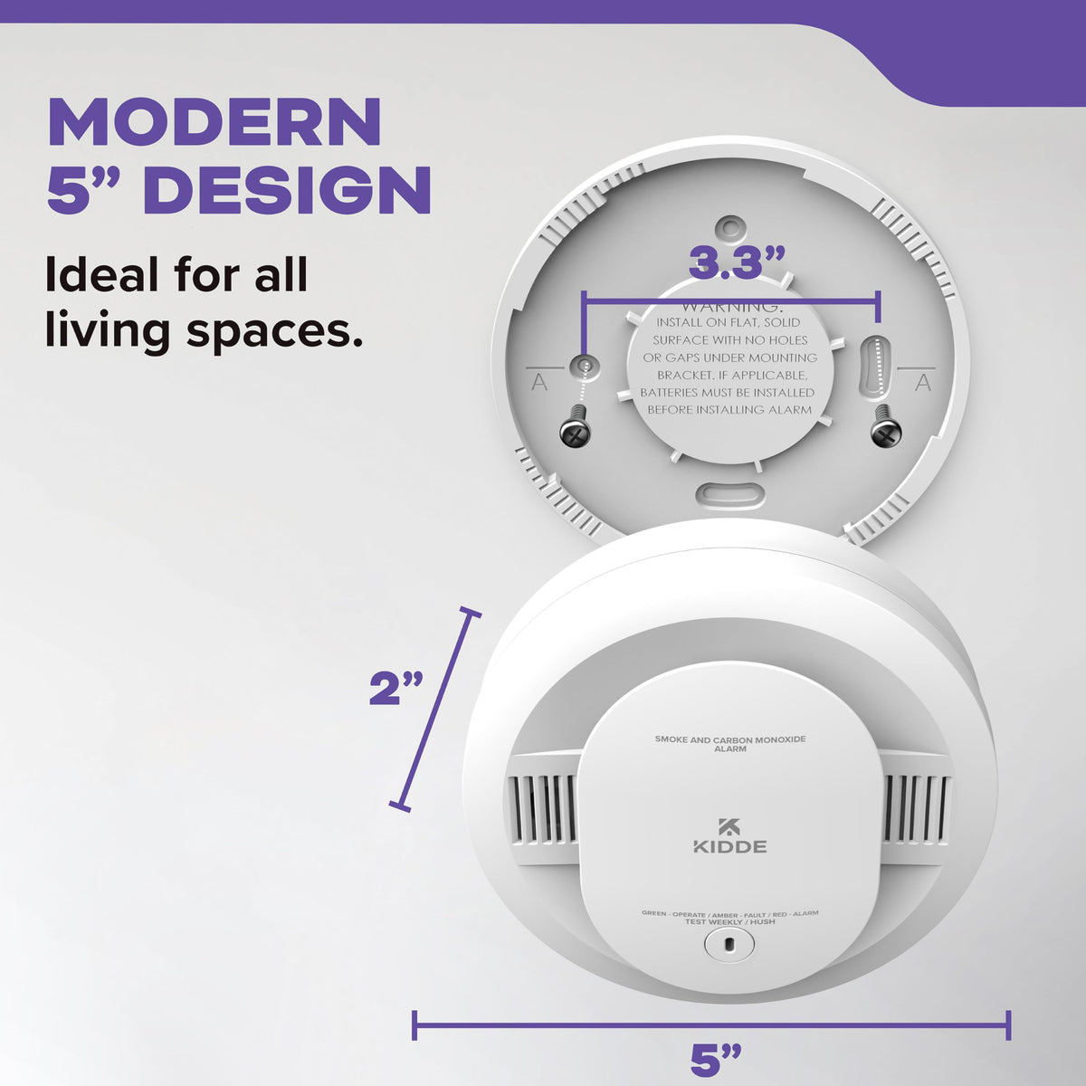 Kidde 30CUDR ideal for homes and small offices